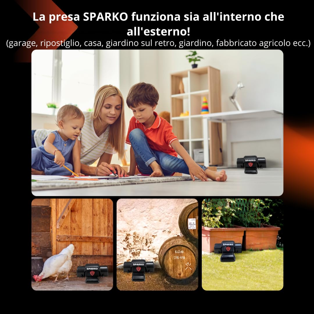 SPARKO (X1) Trappola Per Topi Grandi Trappole Per Topi Professionali Riutilizzabili Molto Potenti Per Interno Ed Esterno Resistenti Efficaci Per Una Protezione Completa Contro Ratti Piccoli & Roditori