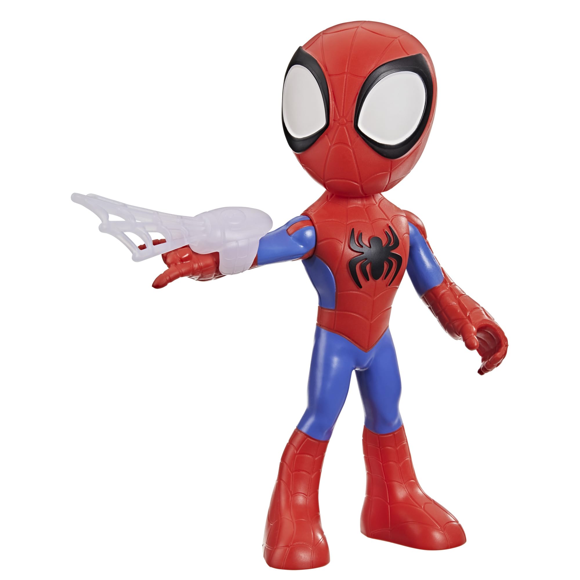 Marvel Spidey and His Amazing Friends Supersized Spidey 22.5-cm Action Figure, Pre-school Super Hero Toy for Children Aged 3 and Up