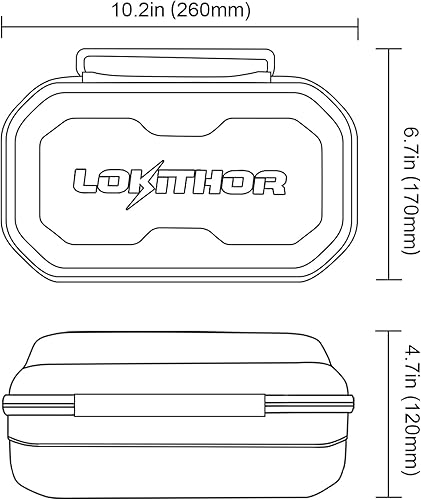 Miniatura 9 de LOKITHOR J401X 2500A Arrancador de batería de coche de 12 V con tecnología de calentamiento automático de -40  y bolsa de la serie J, funda de
