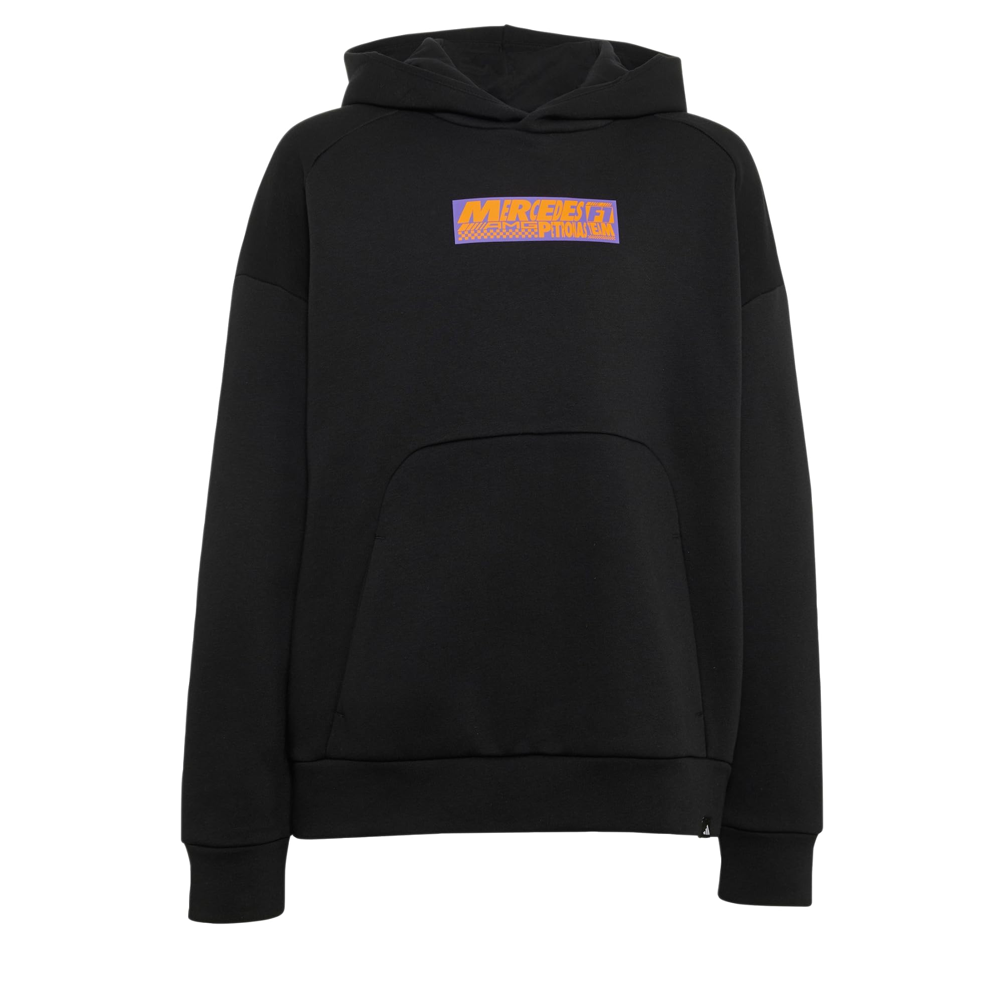 adidas Uniseks - dzieci Mercedes - Amg Petronas Formula 1 Team Lights On Hood Sweatshirt, black, 11-12 Years