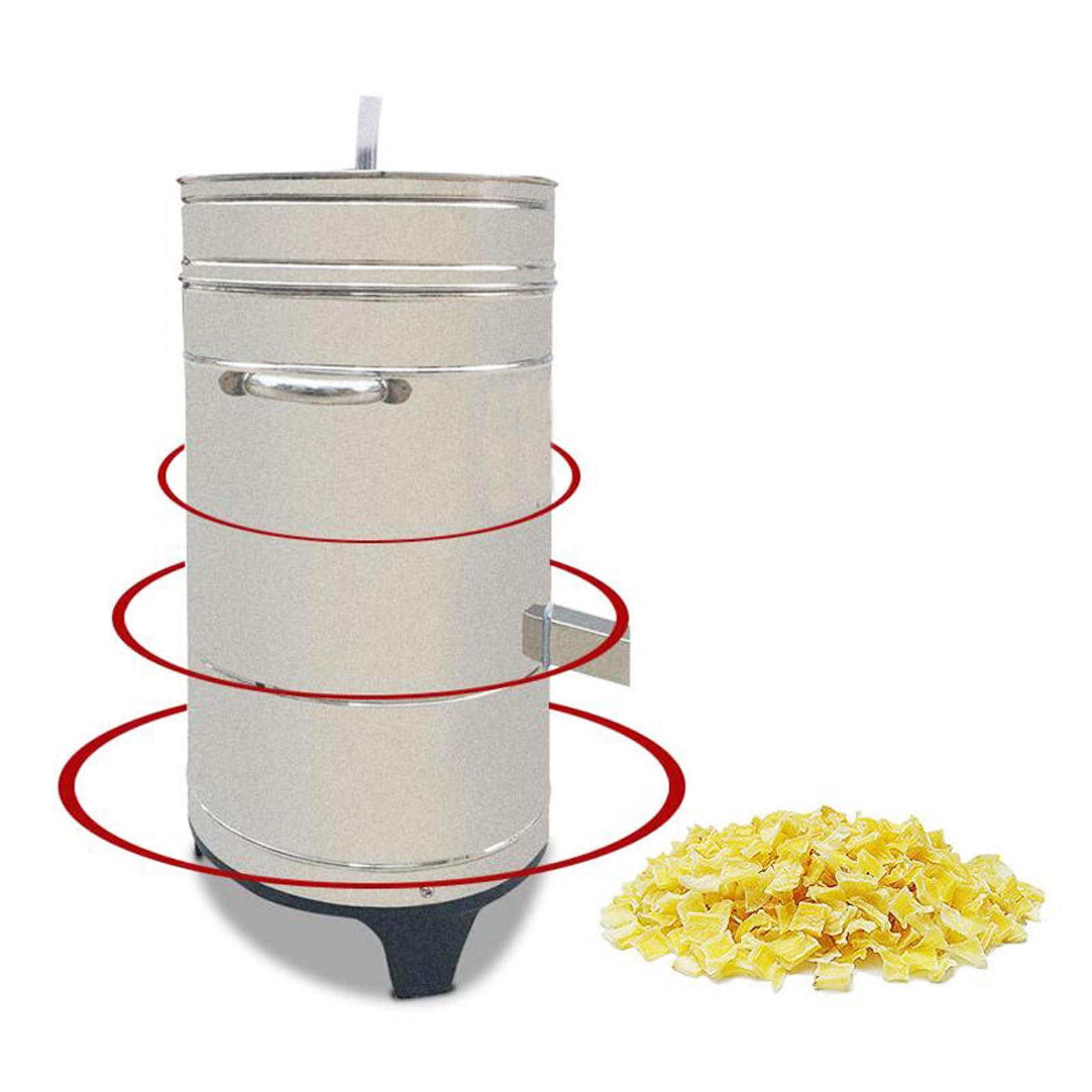 WYDDDARY 5KG Commercial Salad Spinner Adjustable Speed Stainless Steel Salad Dryer Vegetable Water Thrower Dehydrator for Hotels Restaurants Food Processing Plants 220V