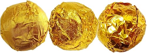 Miniatura 9 de DOITOOL Paquete de 200 envoltorios de caramelo de chocolate, papel de regalo cuadrado de aluminio, papel de envoltura de alimentos y caramelos,