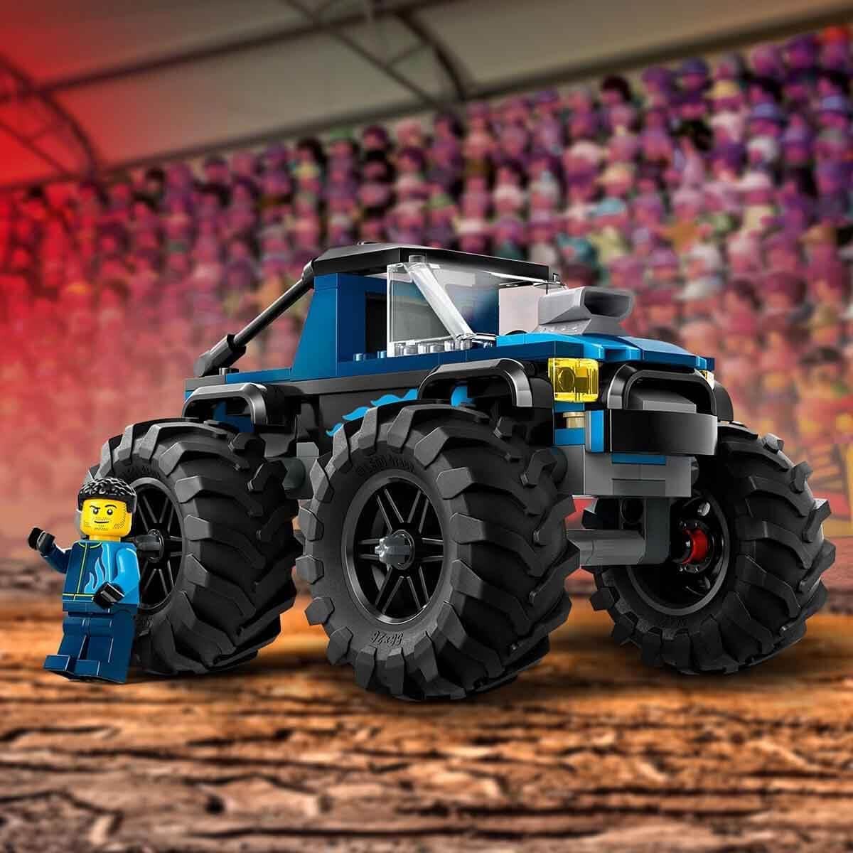 LEGO City Blauwe monstertruck Speelgoed