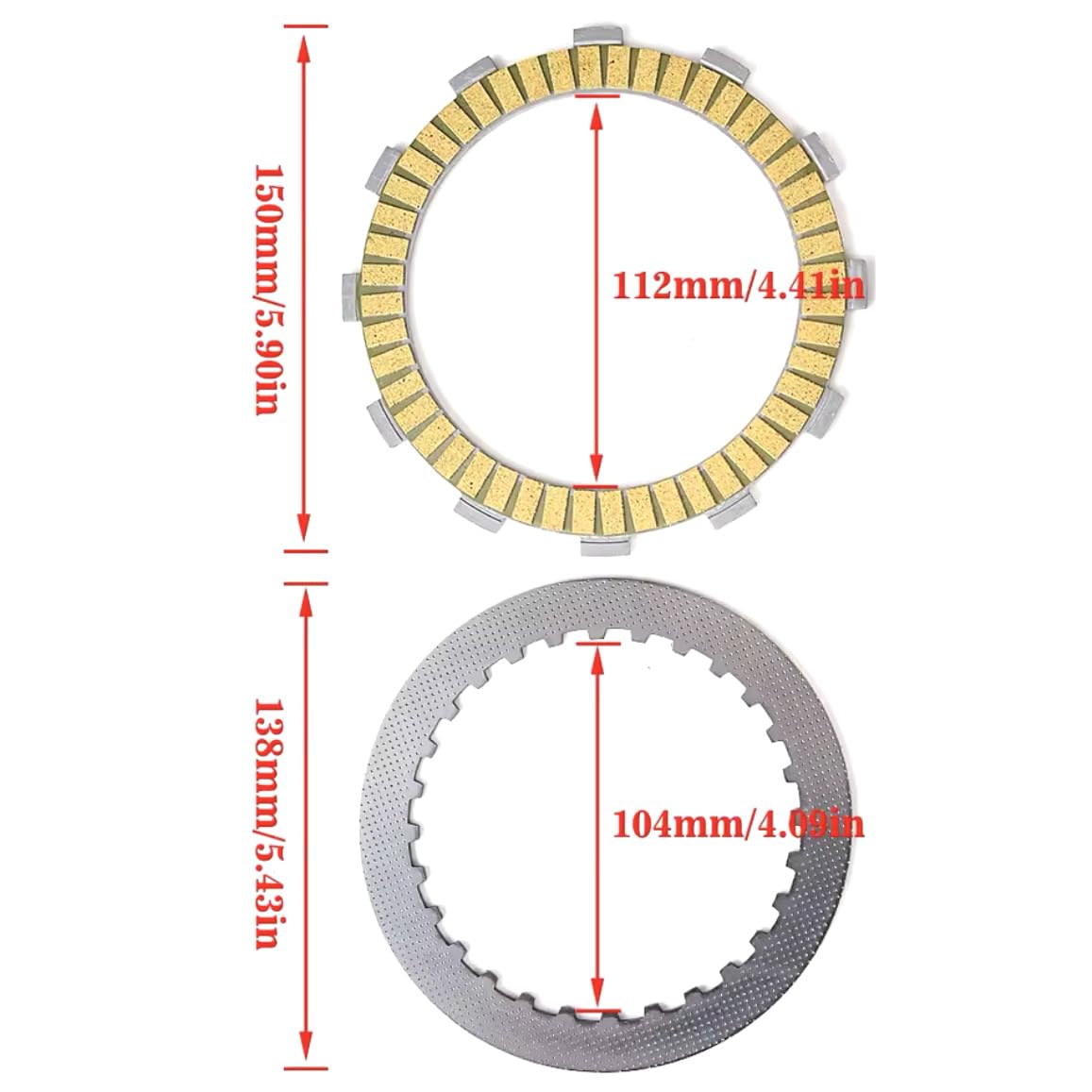 Amazon | 【Deepa Ribusu】CB400SF クラッチ板 クラッチプレート
