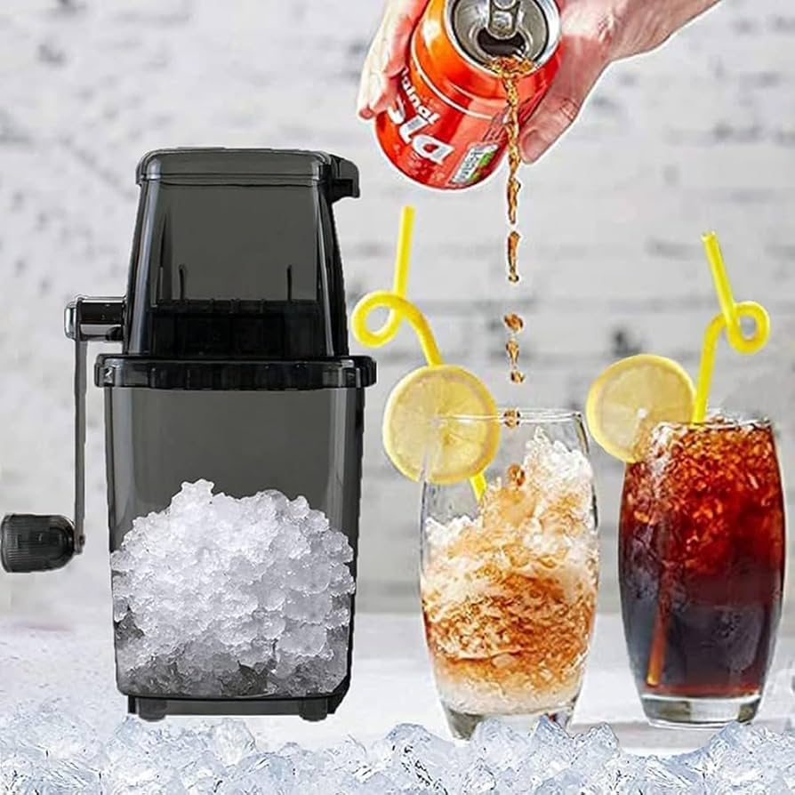 製氷機・クラッシャー Amazon｜アイスクラッシャー 砕氷機 製氷器 1.25L 手動アイス