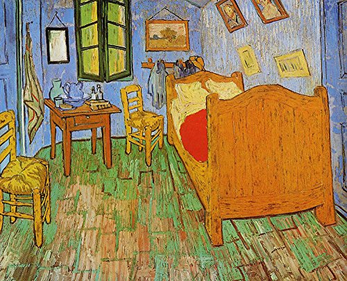 Chambre de Van Gogh à Arles impression mate de qualité archive format moyen