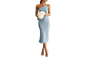PRETTYGARDEN Light Blue Cocktail Dress