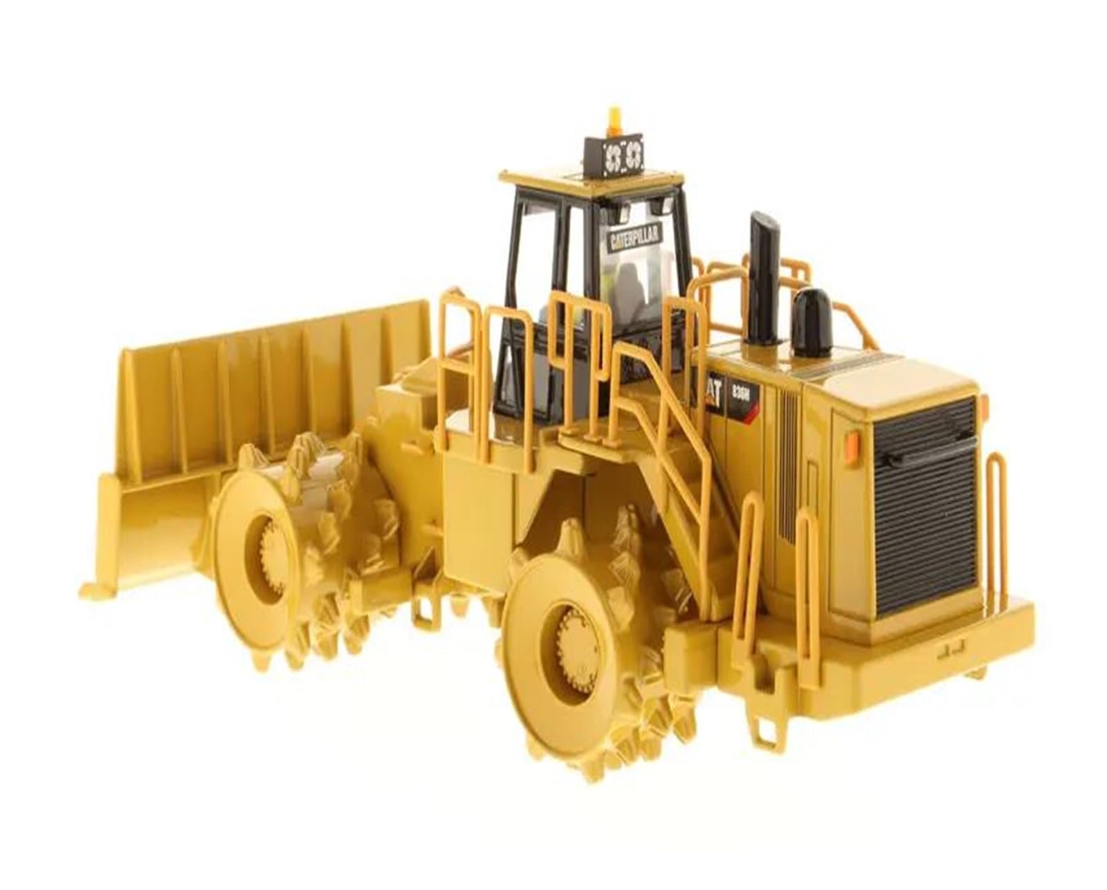 Auto In Miniatura Per Compattatore Discarica CAT 836H 1:50 Modelli Pressofusi Veicoli Metallo Giocattolo Per Adulti Souvenir Da Collezione