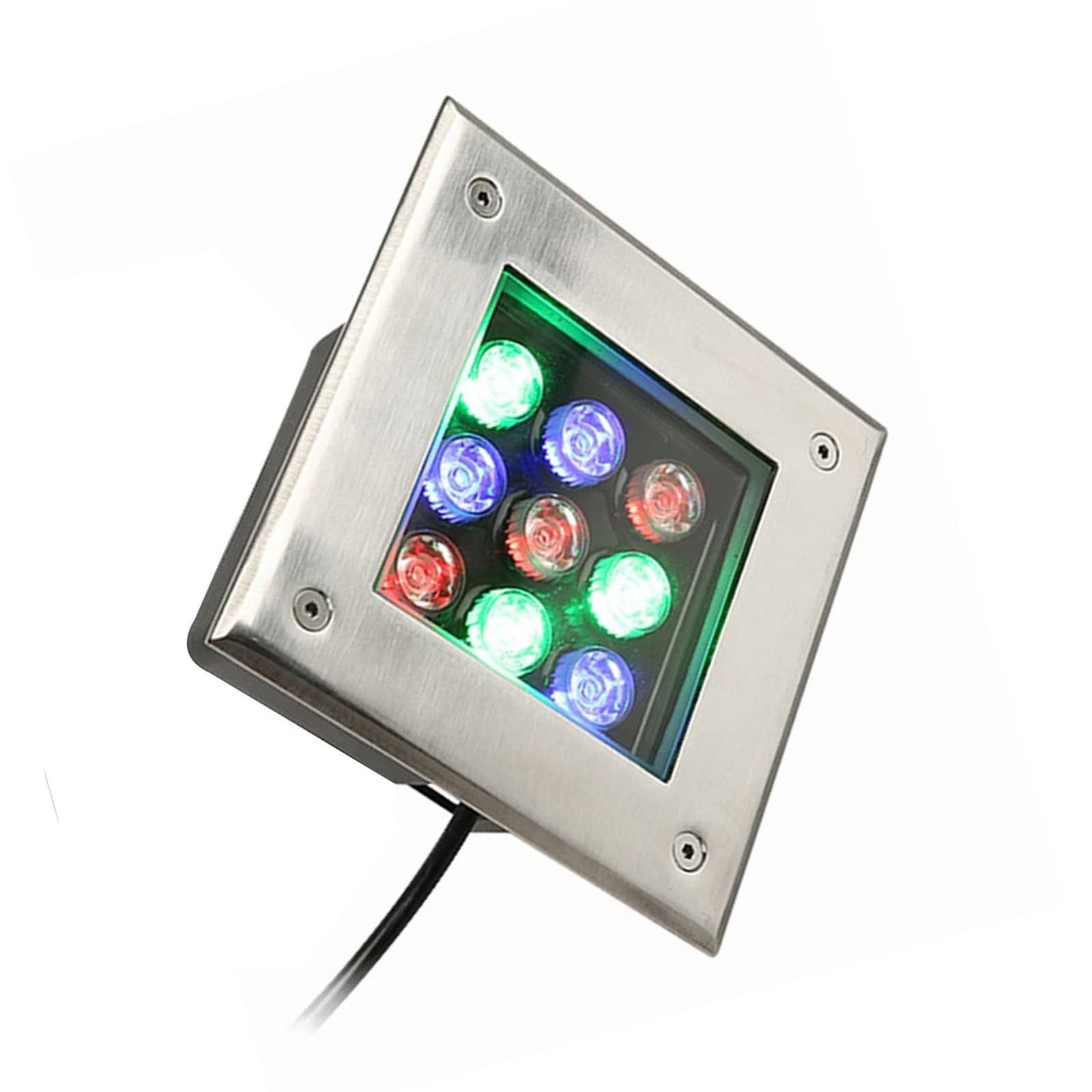 Spots extérieurs enterrés étanches IP66 pour remplacer vos luminaires de sol grillés