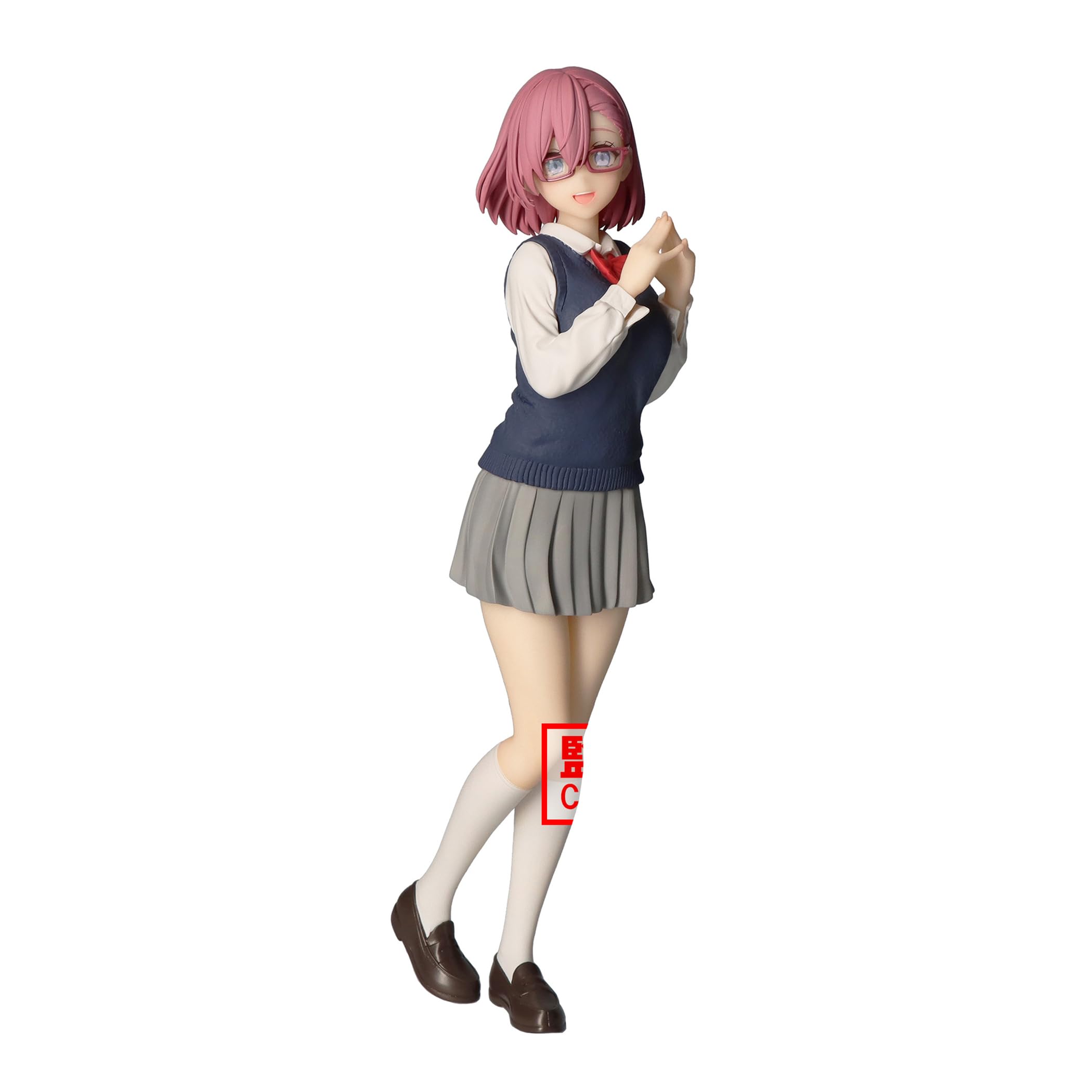Banpresto Figurine d'action Ririsa Amano 2,5 Dimensional Seduction - Glitter&Glamours Uniform Ver. 22 cm Multicolore BP89488P