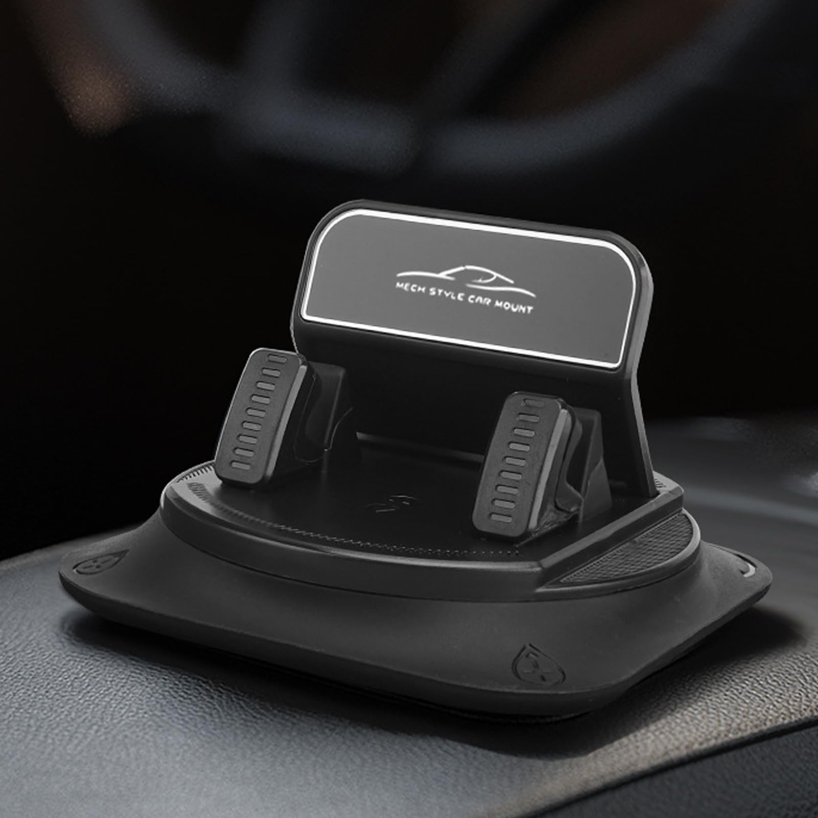 Soporte de teléfono para salpicadero, Soporte de Silicona para teléfono Celular, Organizador automotriz, Herramienta Adhesiva Segura y compacta para Minivan, sedán, camioneta, 4.1 x 4.1 x