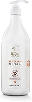 Keratin Global Amazon Secrets Brazilian Keratin Treatment For Men & Women 1000ml New Pack