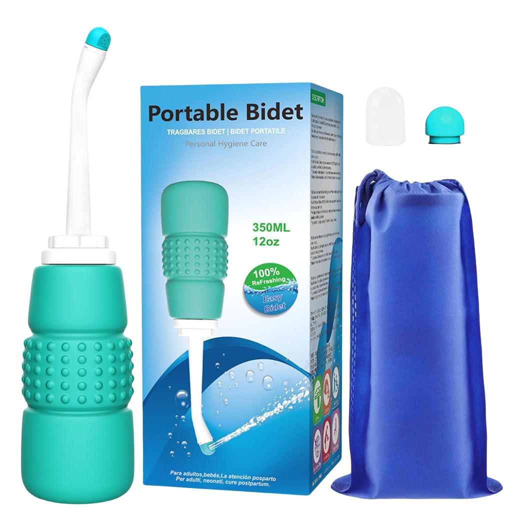 HANNEA® Portable Bidet Spray for Toilet,Bidet Bottle 350ml,Portable Shower-Travel Bidet for Traviling,Camping,Women,Postpartum Care,Post-Surgery Recovery, Moms,New Baby & Eldery (B09FSRHVM4) Amazon Price History, Amazon Price Tracker