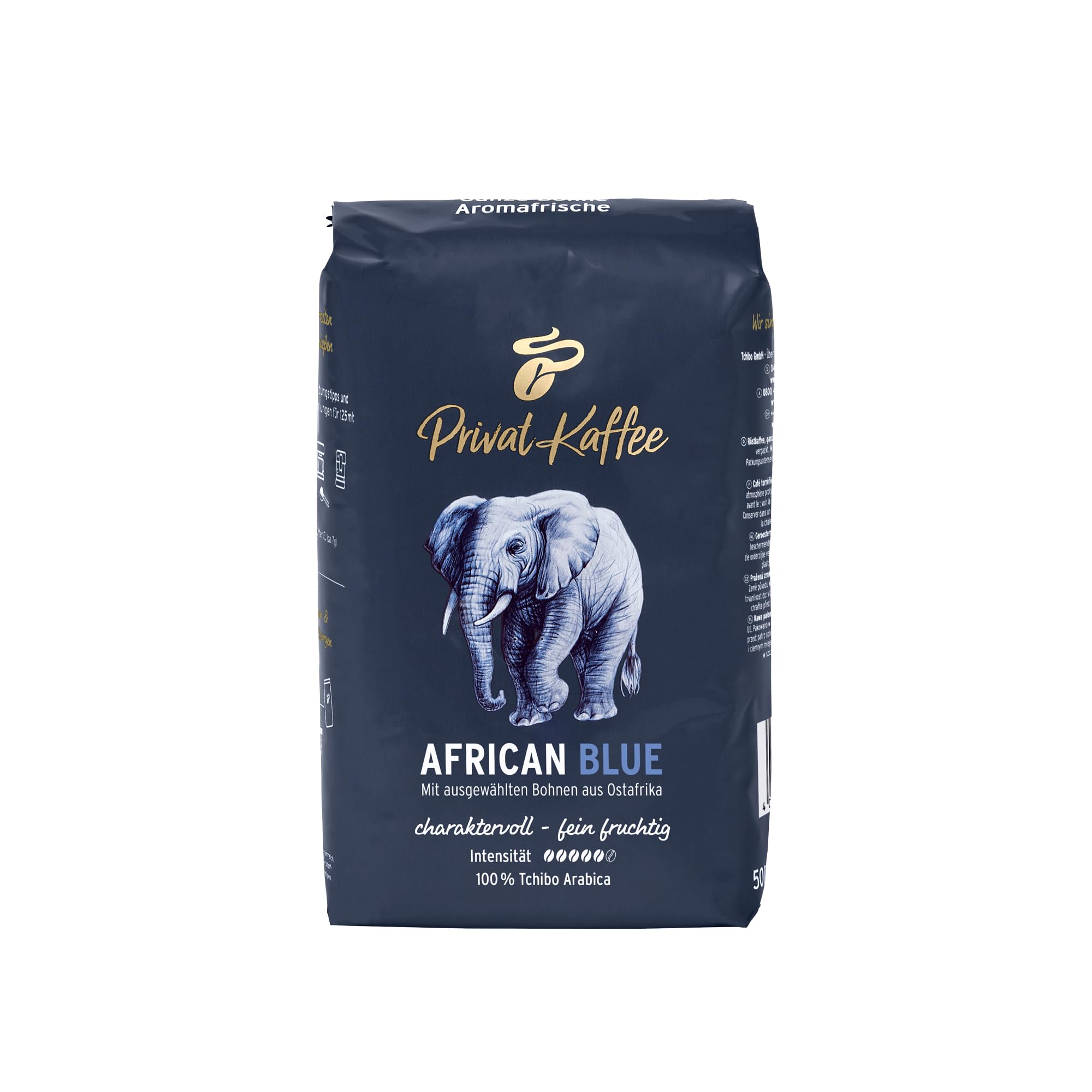 Tchibo Privat Kaffee African Blue Ganze Bohne