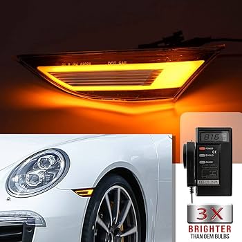 ポルシェ  純正 LEDウインカー 左 29-974☆前期 LED 991 ポルシェ911☆左ウィンカー 991.631