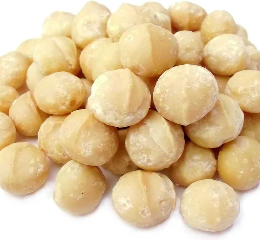 Amazon.co.jp: マカダミアナッツ 大粒(ホール) ロースト 無塩