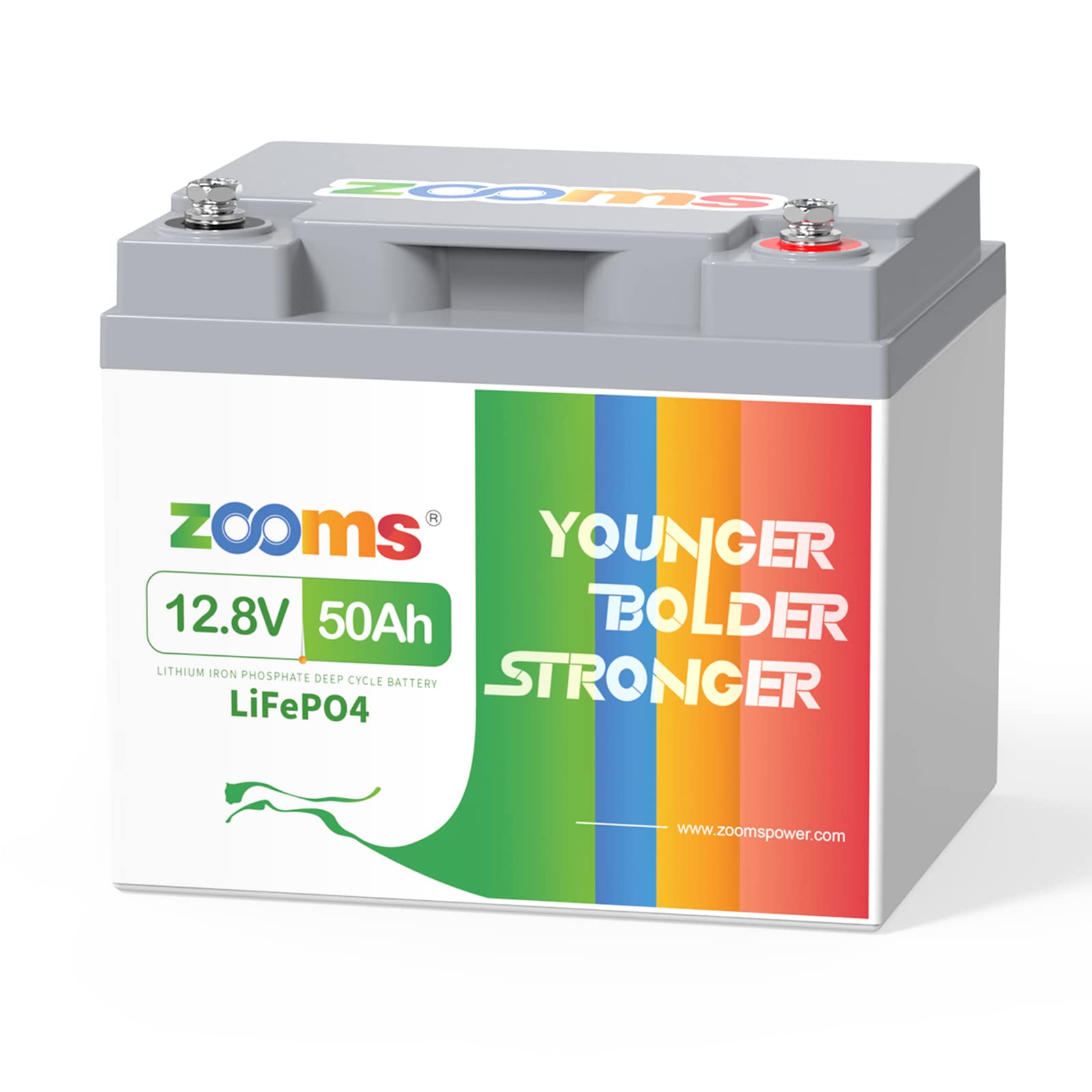 Amazon.co.jp: Zooms 12.8V 50Ahリン酸鉄リチウムイオンバッテリー