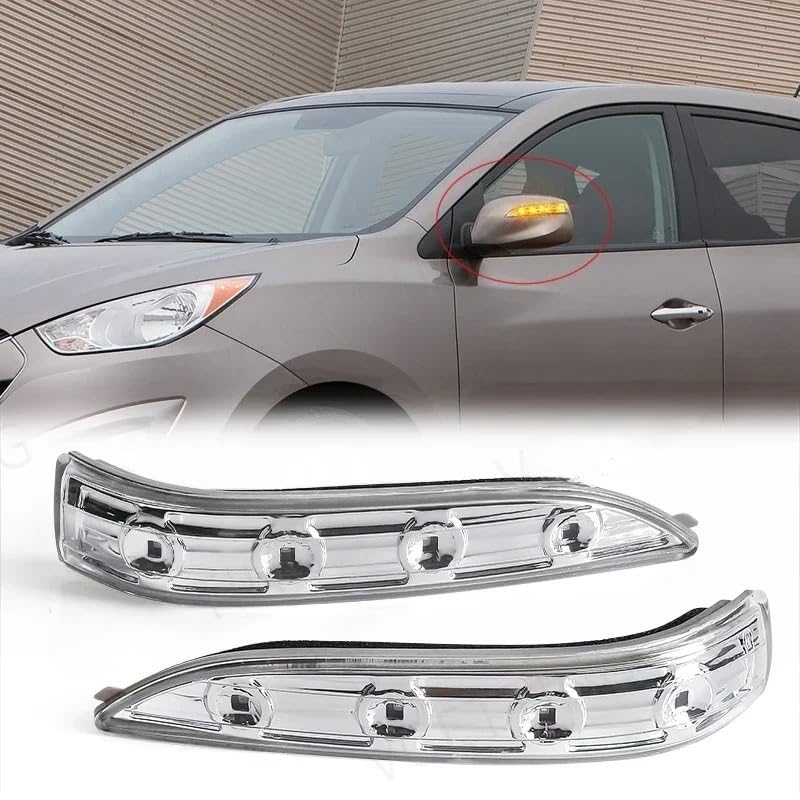 Luces LED señal giro para espejo rotos reemplazo intermitente Tucson 2010 2011 2012 2013 2014 3
