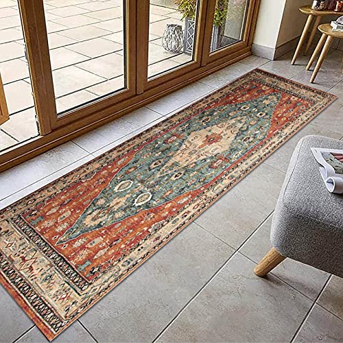 Alfombra tradicional para espacios estrechos, 100 cm de ancho, extra larga, para cocina, pasillo, escaleras, pasillo, 100 x 150 cm