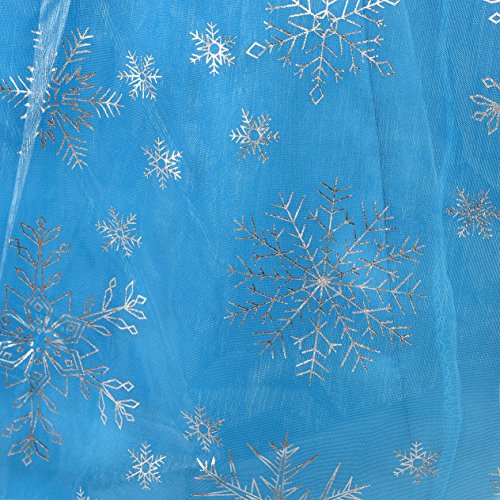 Lito Angels Vestito Principessa Elsa con Strascico...