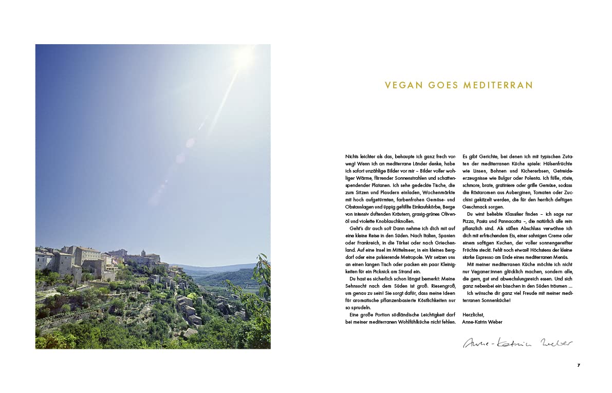 Deftig Vegan Mediterran: Schlemmen wie im Urlaub - Gesunde und leckere Rezepte für Genuss ohne tierische Produkte - Vegane Mittelmeerküche aus Italien, Spanien, Griechenland & Co. (Deftig vegetarisch)
