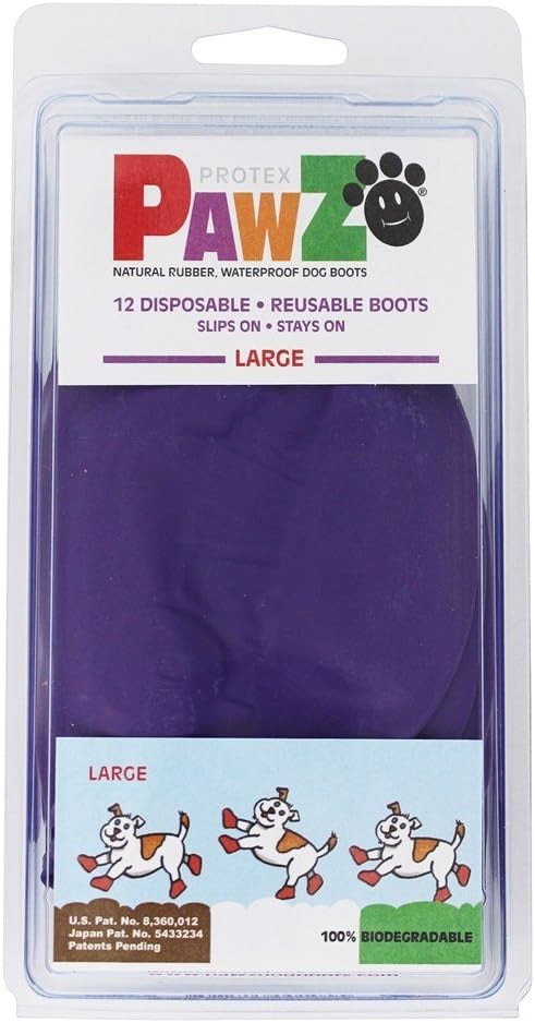 Protex Pawz Dog Boots - Purple - Large