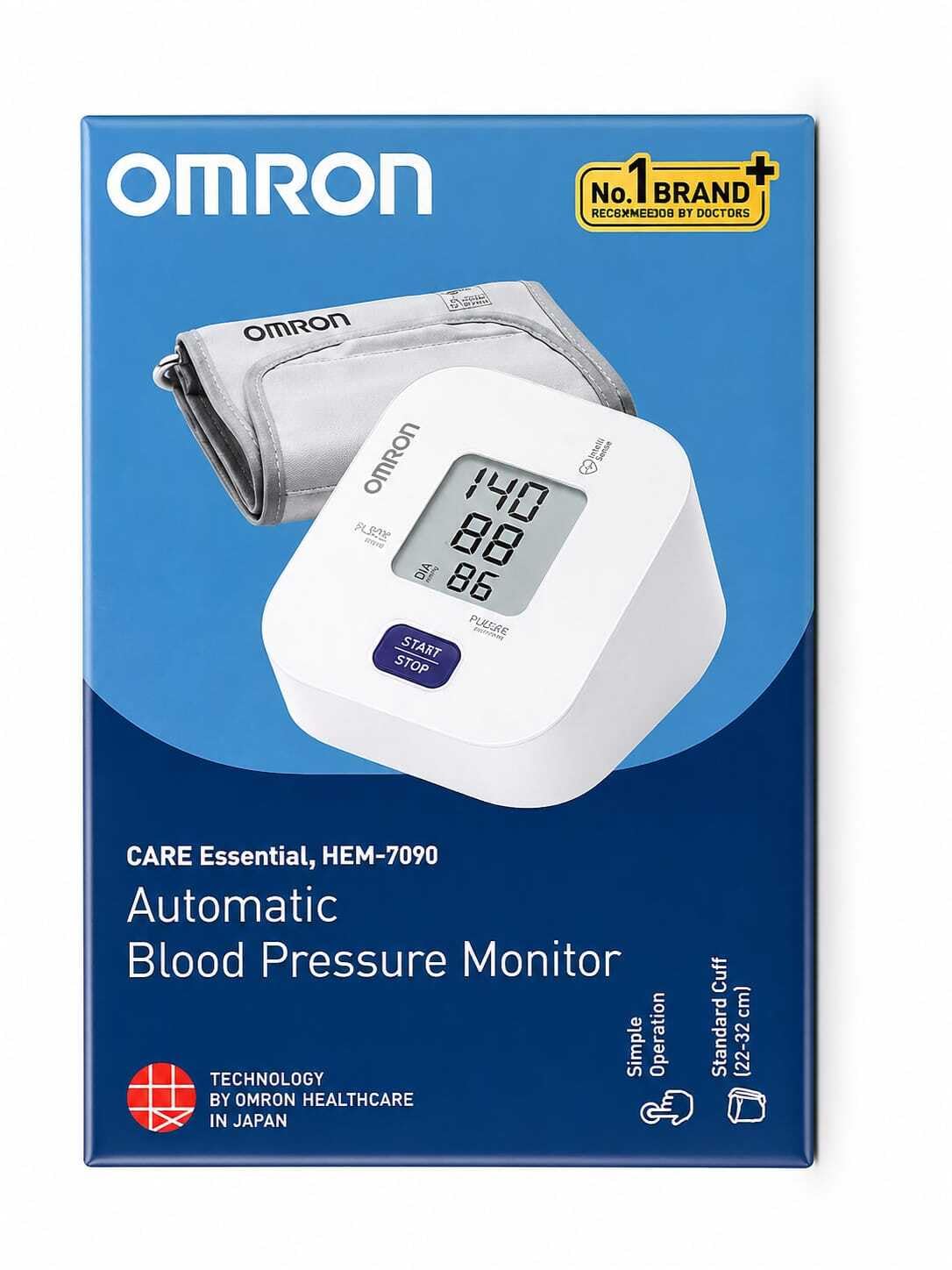 OMRON HEM 7090 with body movement detection and low battery indicator-image-30