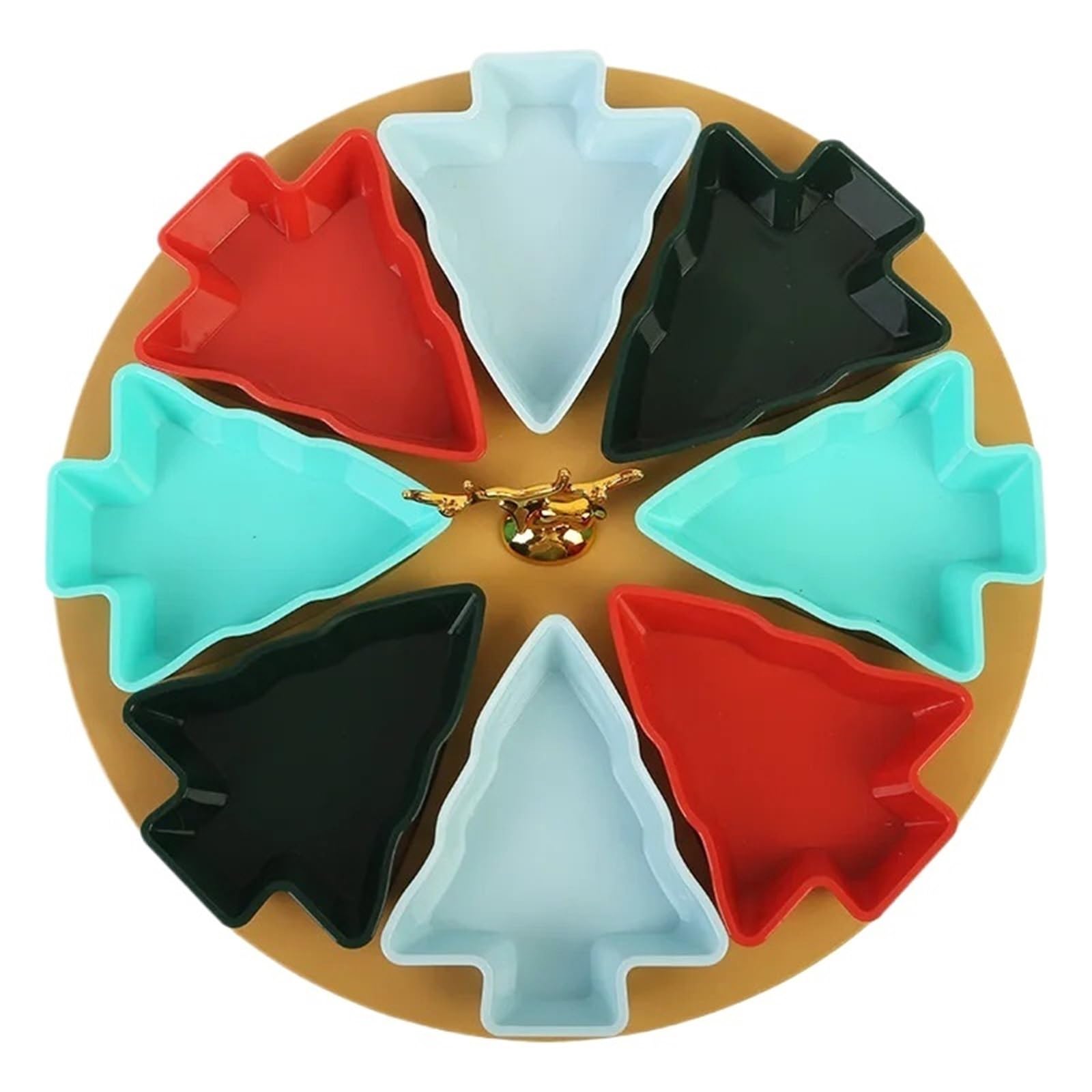 Plato de fruta árbol, plato dividido, seca for el hogar para Almacenar Nueces