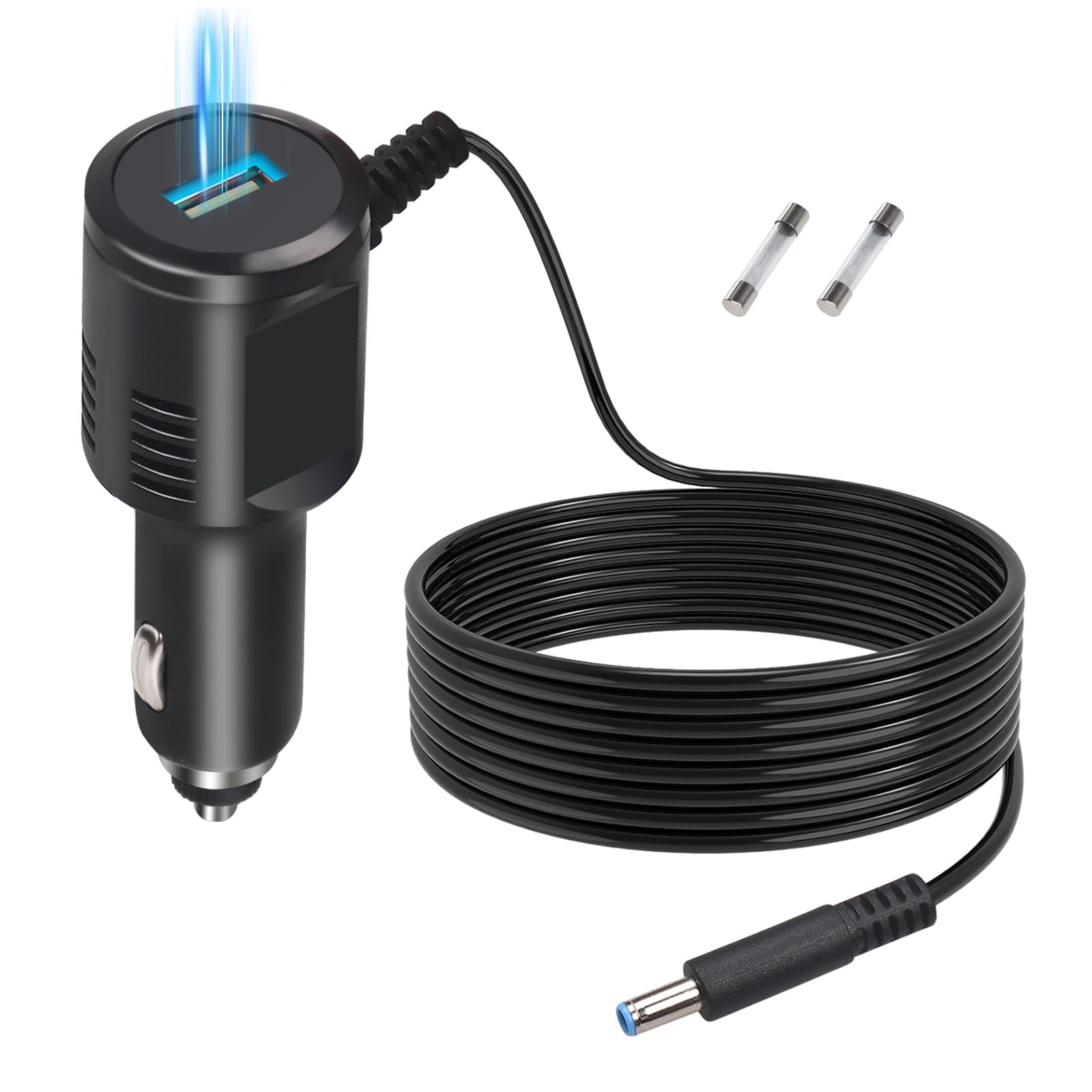 Cargador de coche de 5 V con puerto USB para Rand McNally GPS, compatible con TND Tablet 85, TND 740,750, OverDryve 7, 8 Pro y sistemas GPS de camión RV - Incluye adaptador de CA de repuesto magnético