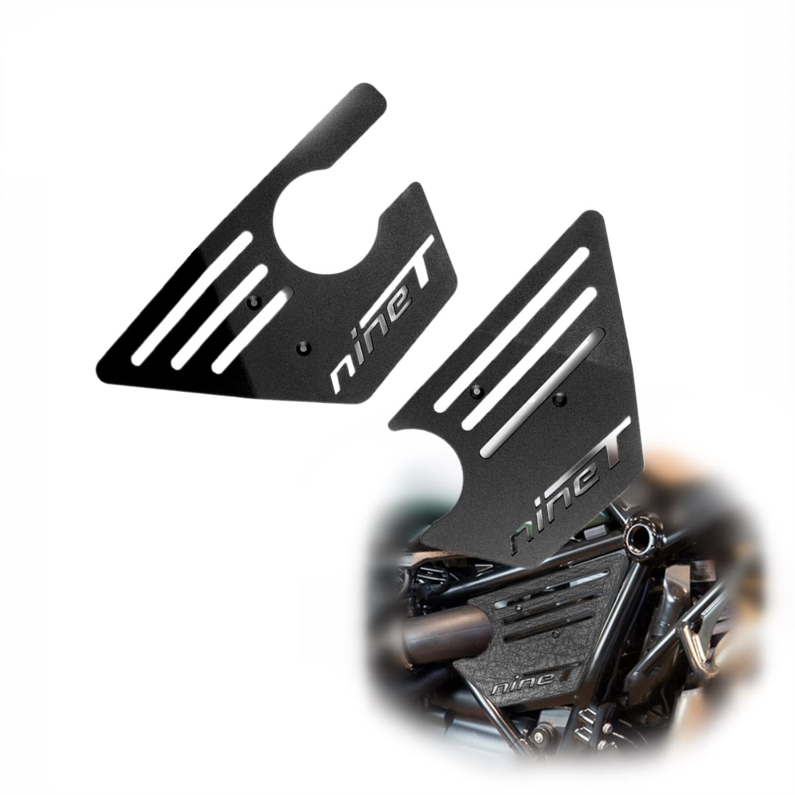 Zubehör Für B&M&W R NINE T R9T R NineT Aluminium Airbox Cover Seitenschutz Rahmenabdeckungen 1 Paar Motorradzubehör Scrambler Urban