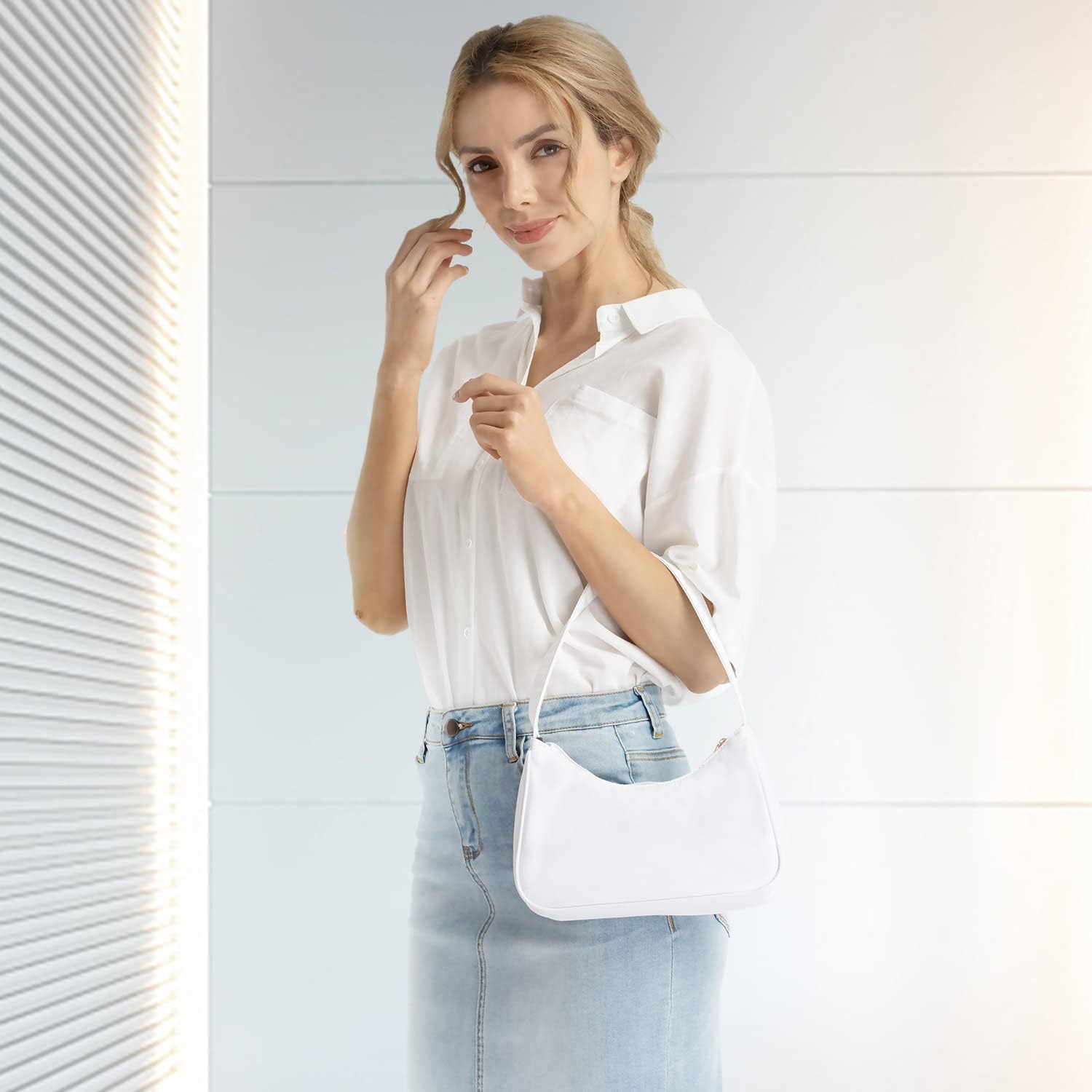 Loiral Small Purse for Women, Retro Classic Tote HandBag Shoulder Bags Clutch Purse - Image 2