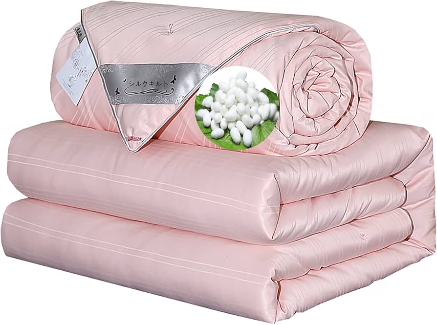 Amazon|シルクキルト シルク100%のキルトは肌触りが柔らかく通気性が Amazon|シルクキルト シルク100%のキルトは肌触りが柔らかく通気性が