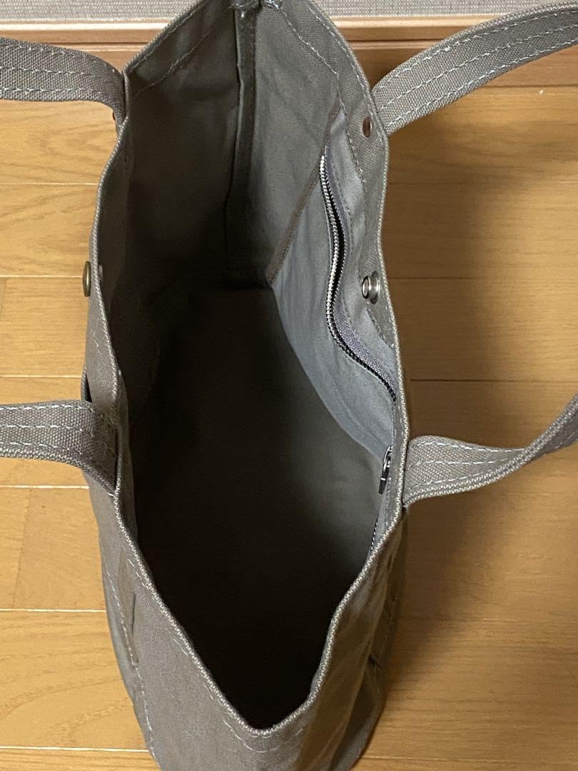 Amazon.co.jp: 信三郎帆布 トートバッグ H-04 小 グレー 美 ほぼ一澤