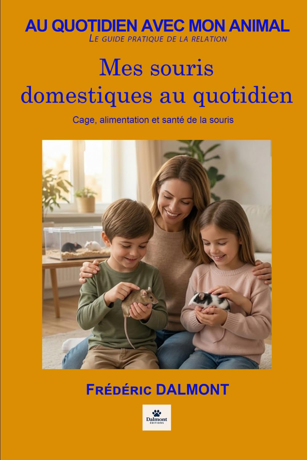 Mes souris domestiques au quotidien: Cage, alimentation et santé de la souris (Au quotidien avec mon animal)