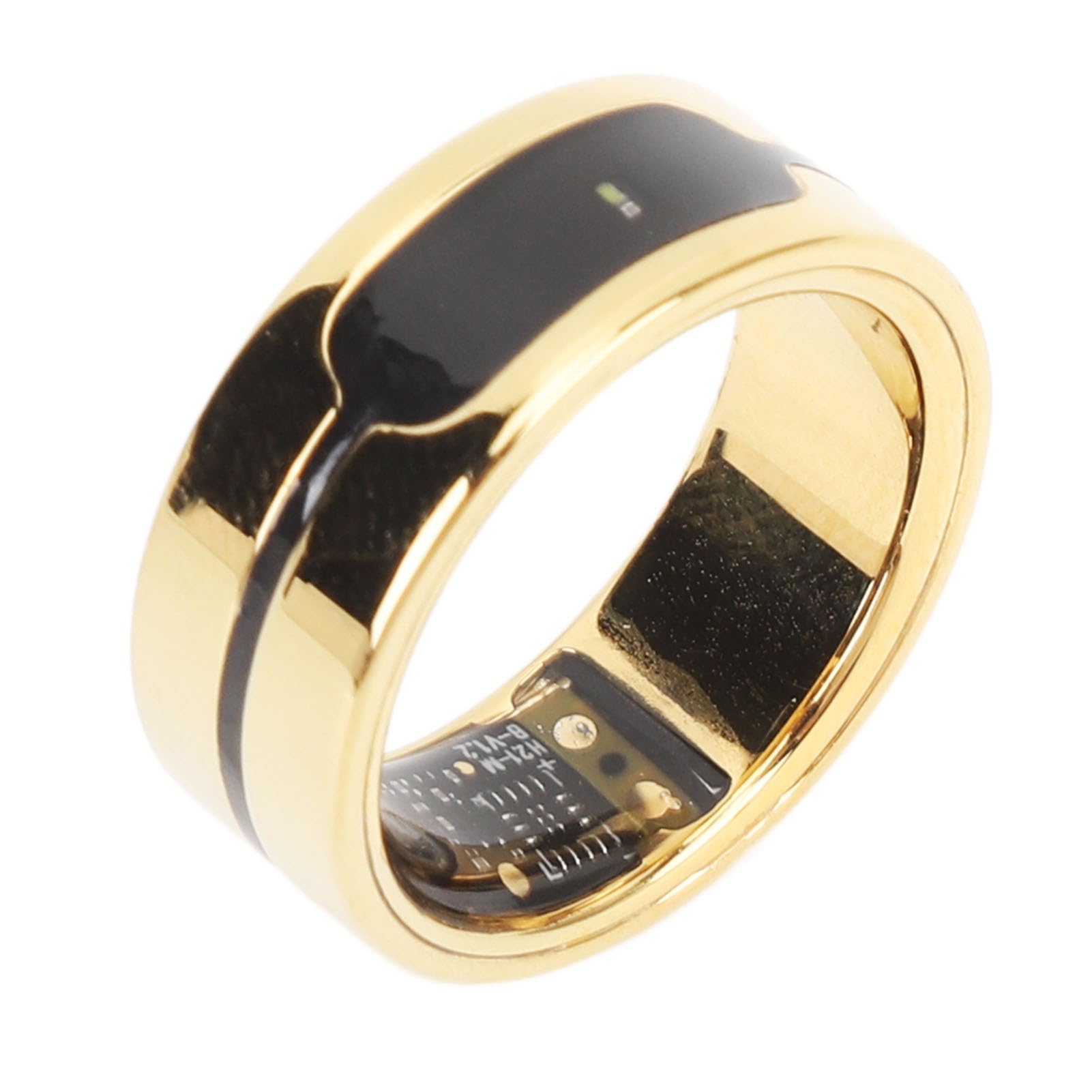 Smart Ring Health Tracker, Fitness Smart Ring with Charging Base, Sleep Tracking Wearable, Touch Control, 4-6 Days Battery Life (Size 11)