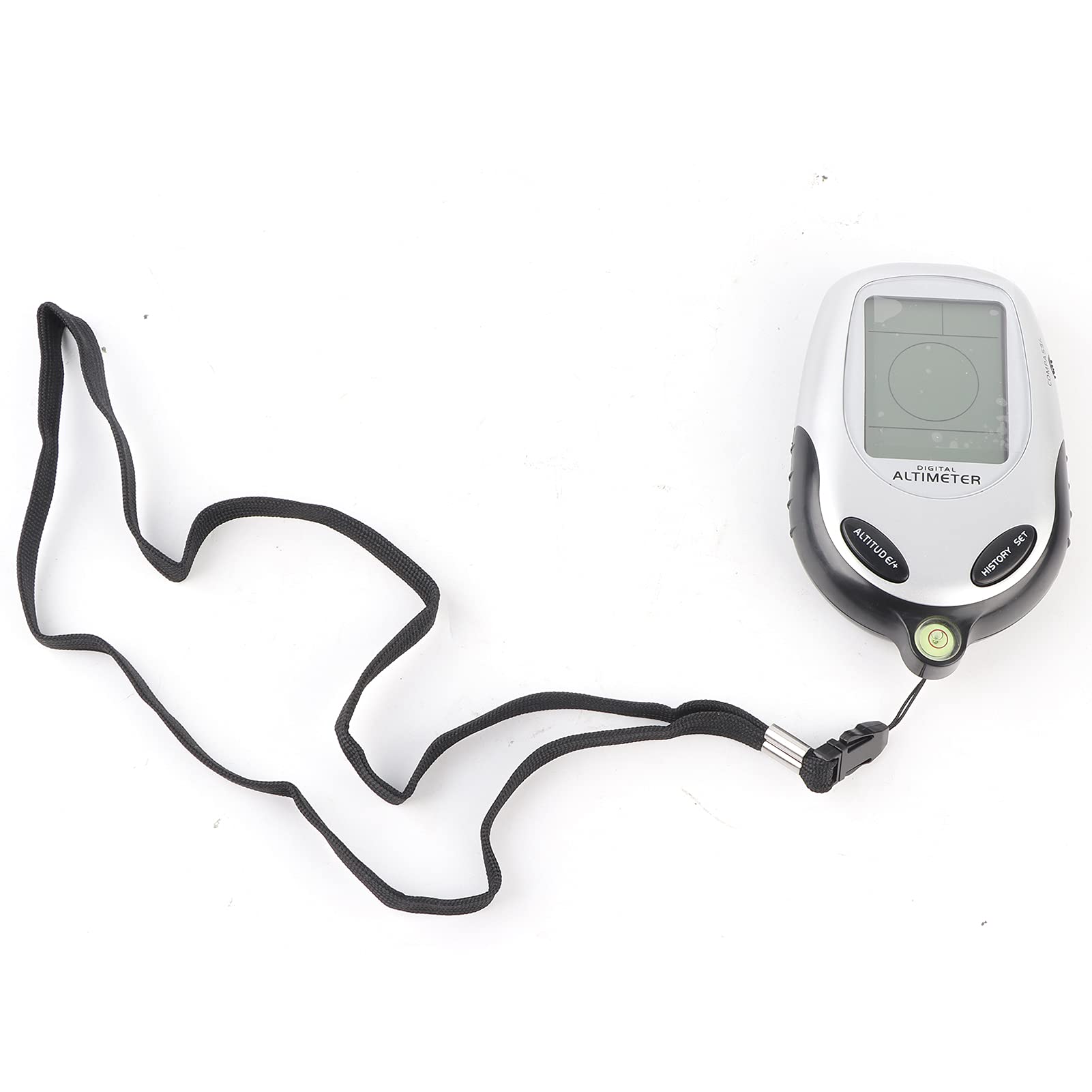 Thermomètre numérique Boussole Multifonction Portable électronique avec Calendrier Haute précision pour Camping en Plein air Pique-Nique Matériau ABS 126 g 12 x 7,5 x 2,5 cm