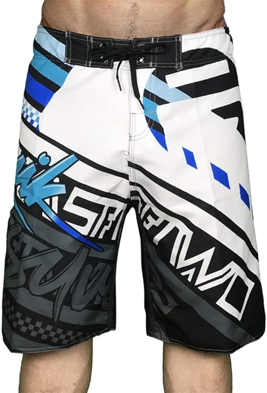 ASFTWO Shorts for Men Plus Size QuickDrying Beach Pants Bodybuilding