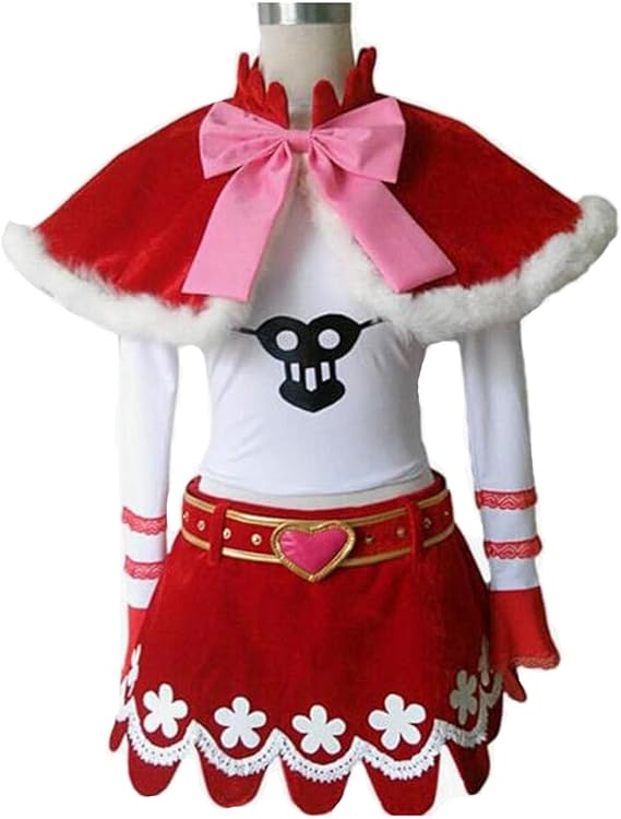 Anime Womens Cosplay Costume Cloak Halloween Outfit Party Princess Red Dress Uniform