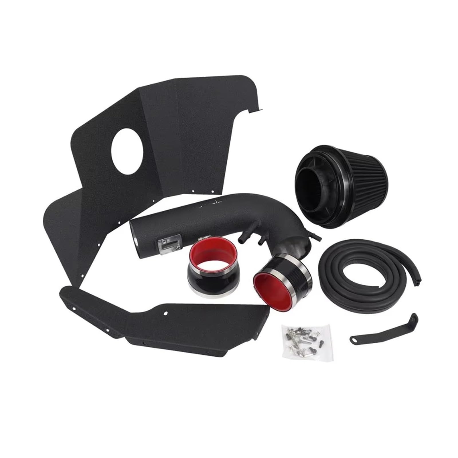 Filtro De Aire Del Motor Para Ford Para Mustang GT 5.0L V8 Gas 2015-2017 Turbo Tubo Entrada Aire Frío Kit Tubo Entrada Con Filtro Aire Alto Flujo