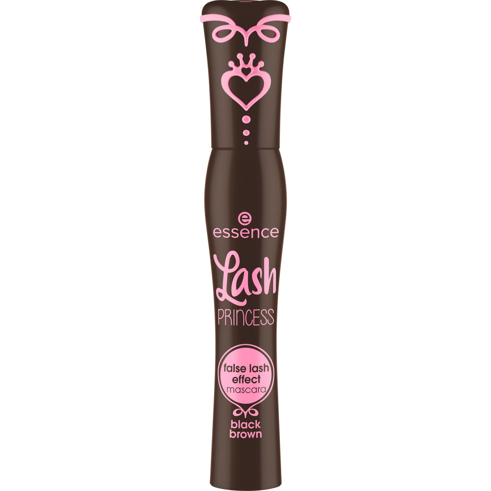 essence Lash PRINCESS false lash effect mascara marrone scuro, volumizzante, effetto ciglia finte, definizione, allungamento (12ml)
