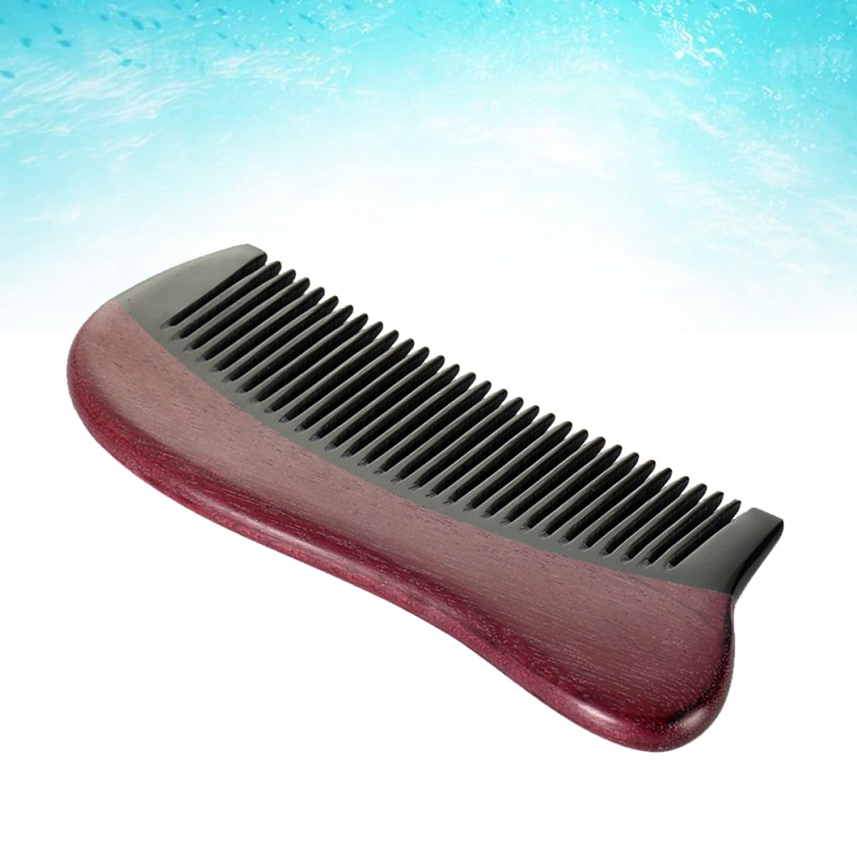 FRCOLOR Lot de 3 peignes en corne pour hommes peignes pour cheveux Accessoires de cheveux Femmes Peignes à cheveux pour femmes Peignes à cheveux pour hommes Brosse à cheveux pour femmes Hommes Peignes