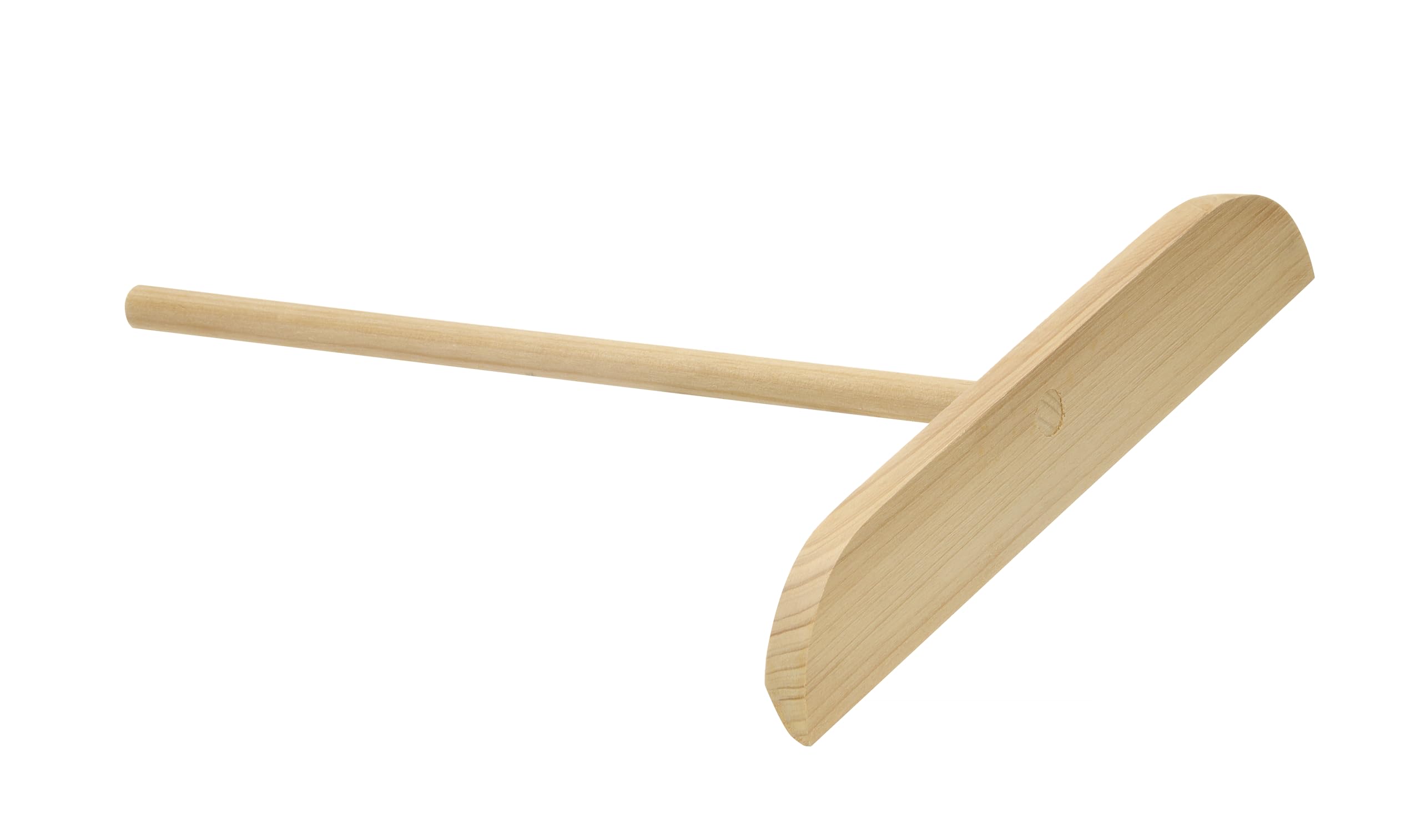 HENDI Crepera eléctrica, con esparcidor de madera,temperatura regulable 50°-250°C, placa de diámetro400mm,de hierro fundido con revestimiento cerámico, 230V, 3000W, 470x509x(H)161mm,acero inoxidable