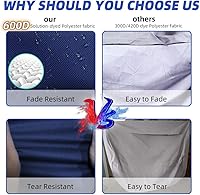 Vista 2 de Funda de consola central para botes 600D resistente a la decoloración y a los rasgones, cubierta de consola de barco resistente impermeable