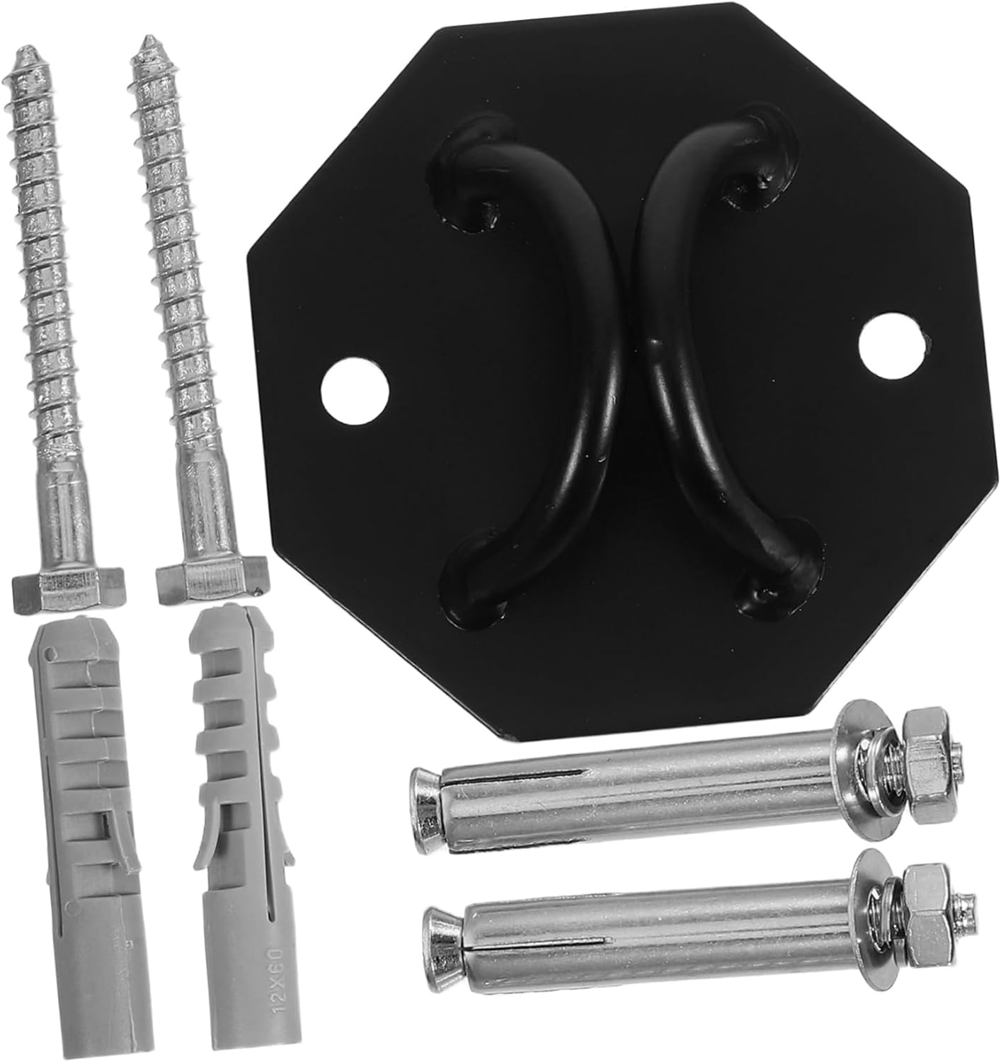 BESPORTBLE 1 Set Heavy Duty Ceiling Mount Hanger for Hammock Punching Bag Easy Installation High Load Bearing Stylish Design for Yoga Climbing Ropes and More