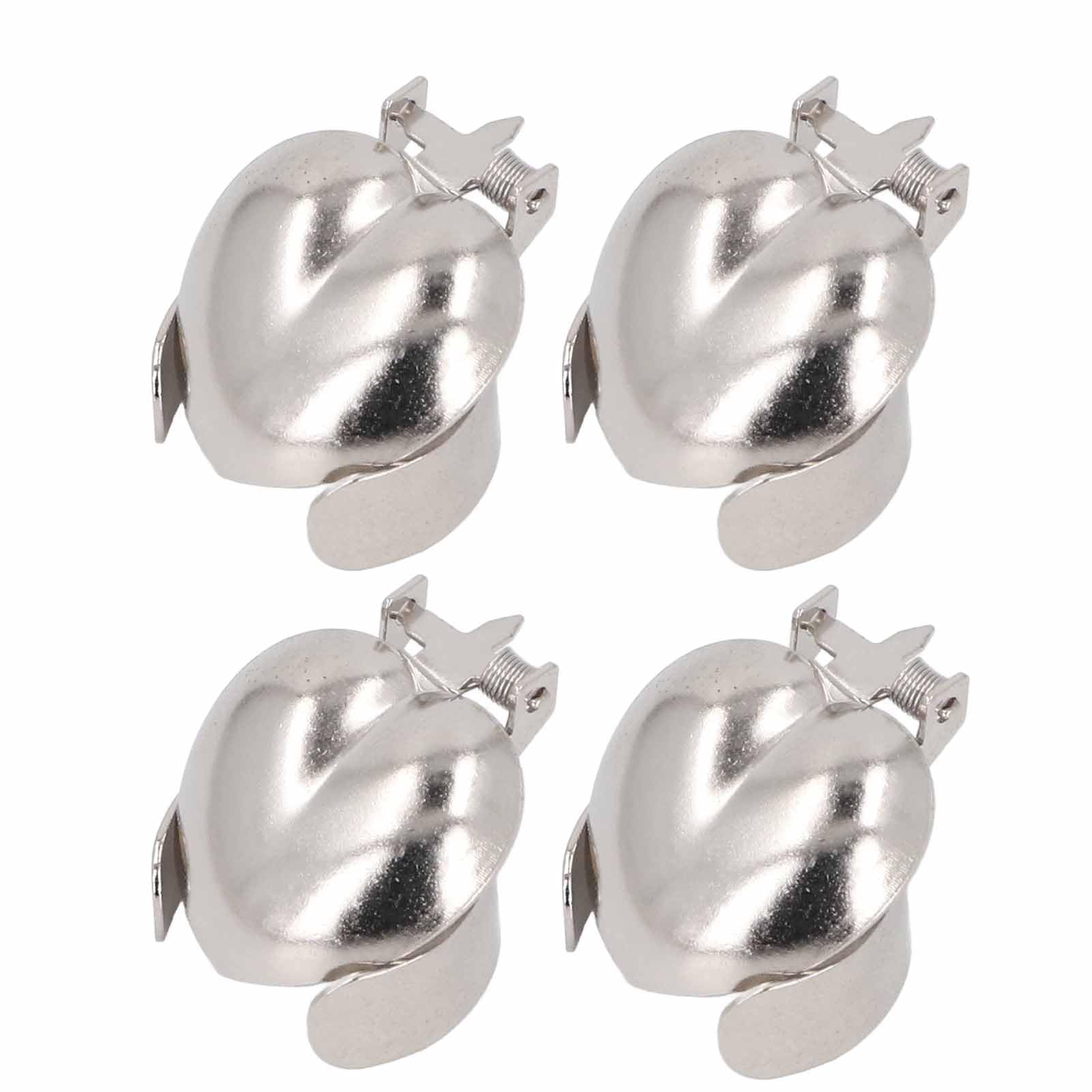 Automatic Candle Stopper, Exquisite Widely Applicable Automatic Candle Snuffer for 0.7?1inch Diameter (Heart Shape Silver)