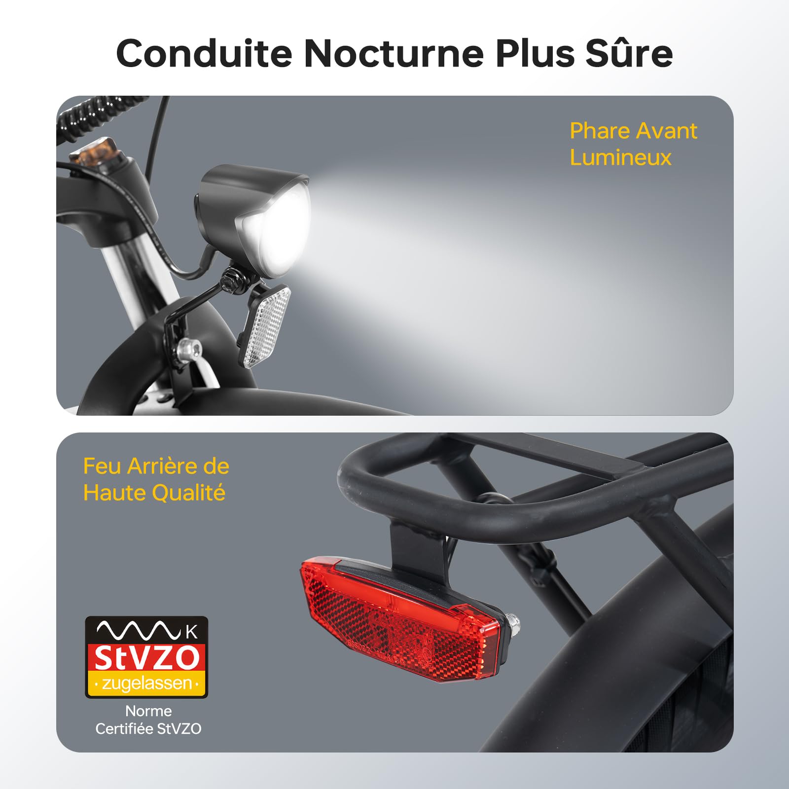 Eleglide T2 Vélo Électrique Adulte 100KM, Moteur 250W, Freins Hydrauliques, Batterie 486Wh, E-Bike Urbain pour Homme Femme, 27.5" Vélo de Ville,VTC