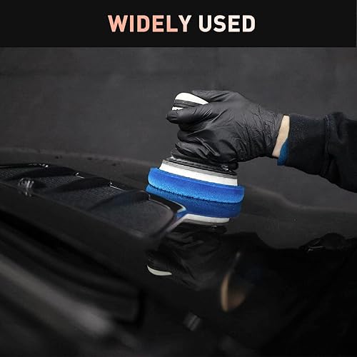 Miniatura 7 de KUIMIT Almohadillas de pulido de 5 pulgadas, 6 piezas de 5.6 pulgadas y 5.512 in para placa de respaldo de 5 pulgadas, almohadillas de esponja de