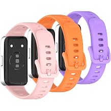 Muovrto Silicone Band for Huawei Band 9/Band 9 NFC,Replacement Watch Band Strap for Huawei Band 8/Band 8 NFC