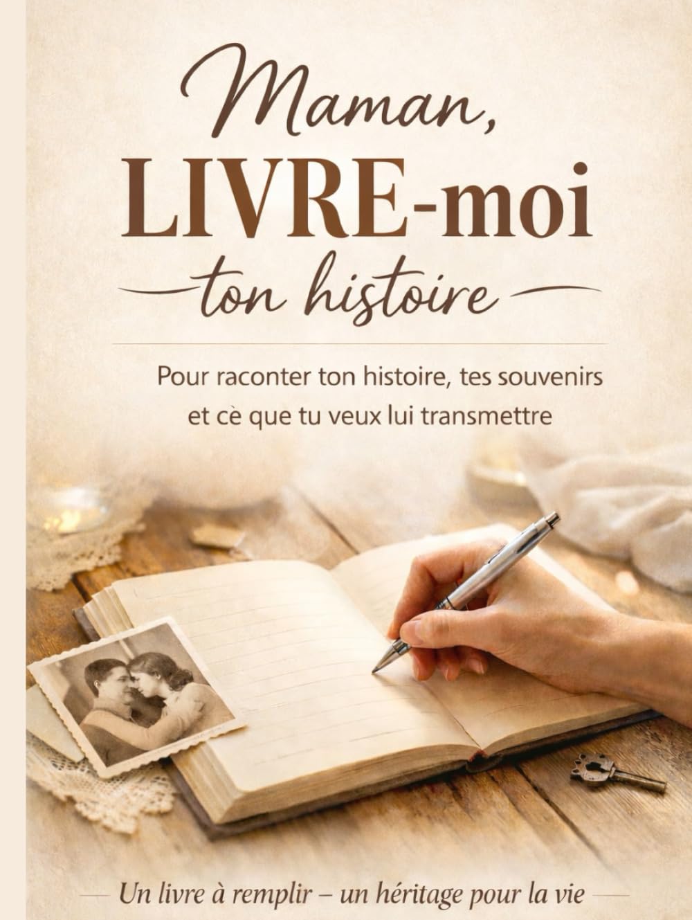 Maman, LIVRE-moi ton histoire: Le livre à remplir pour raconter ton histoire et transmettre tes souvenirs à ton enfant
