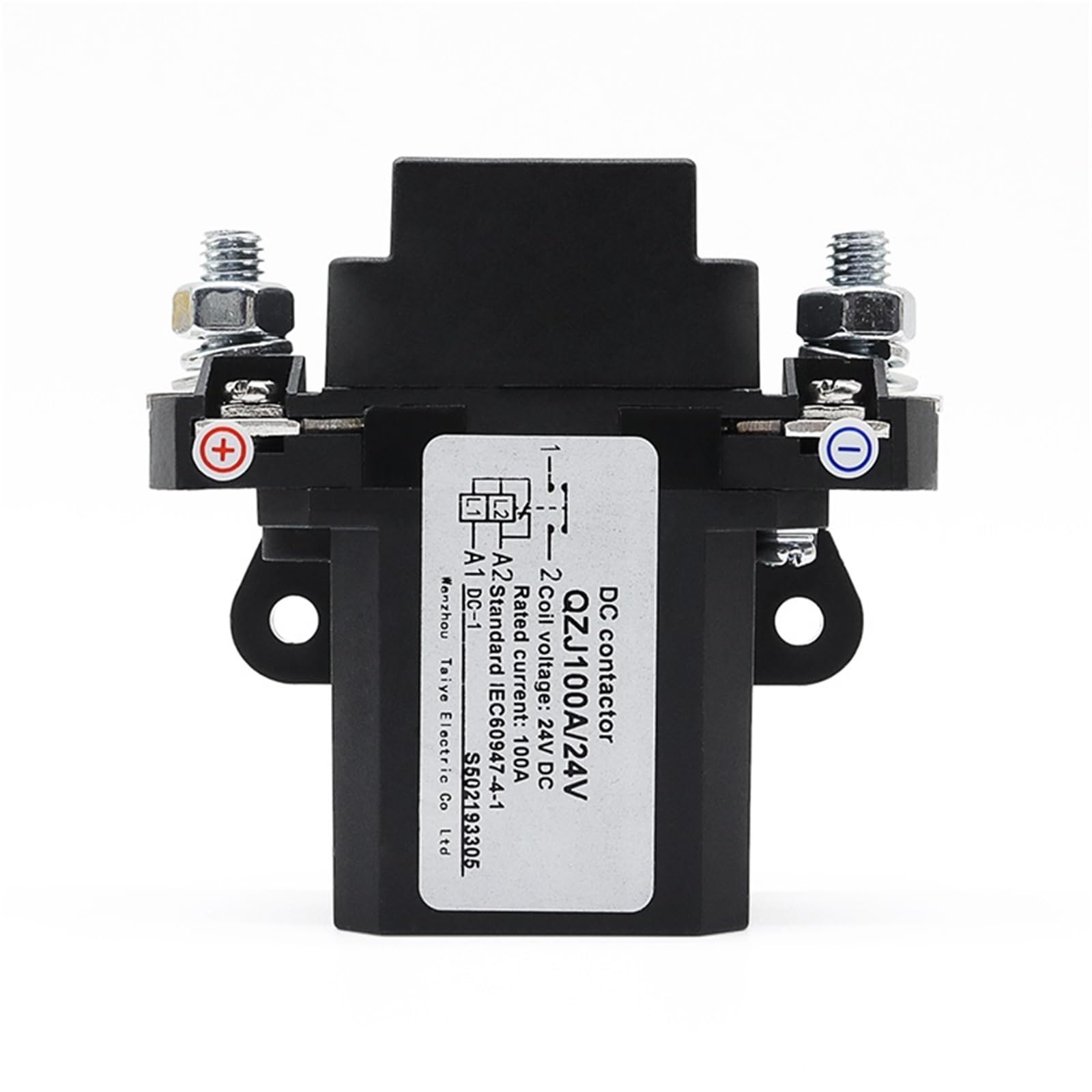 Contacteur cc 24V anti arc électrique relais puissance 100A